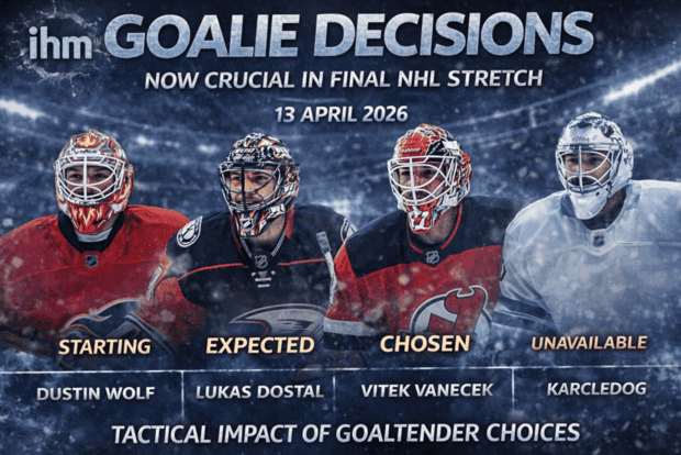 NHL Goalie Decisions - Late Season Impact
