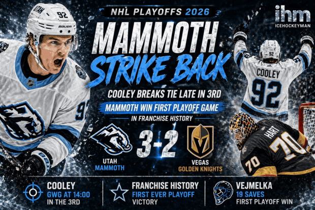 Mammoth Strike Back - Utah Levels Series Against Vegas | IHM