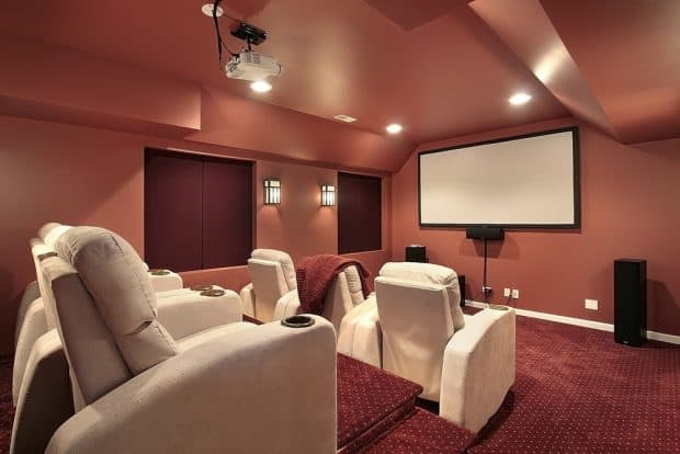 the business of designing a home theatre