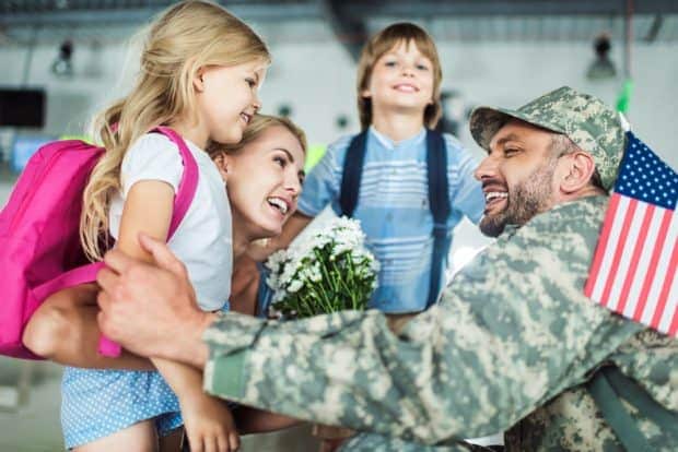 image of military veteran family with this post of franchise failures