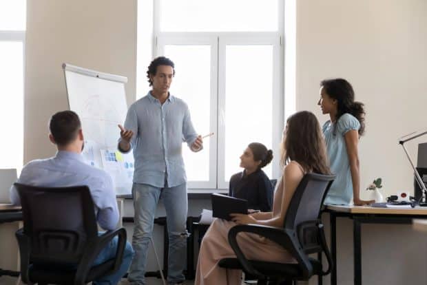 be a small business that excels at communicating