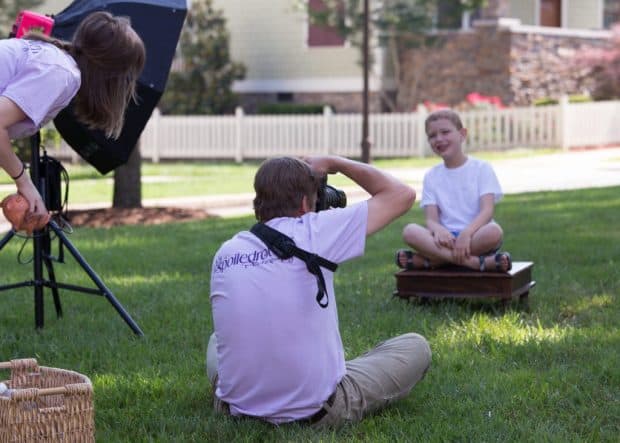 local spoiled rotten photograpy franchisees in action