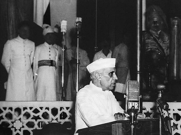 Jawaharlal Nehru tryat with destiny