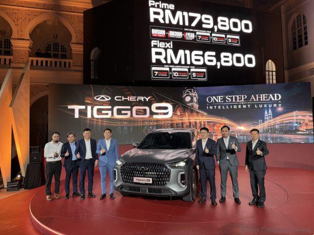 chery tiggo 9 launch
