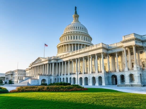 image of U.S> Capitol where Franchisee Freedom Act Bill was introduced