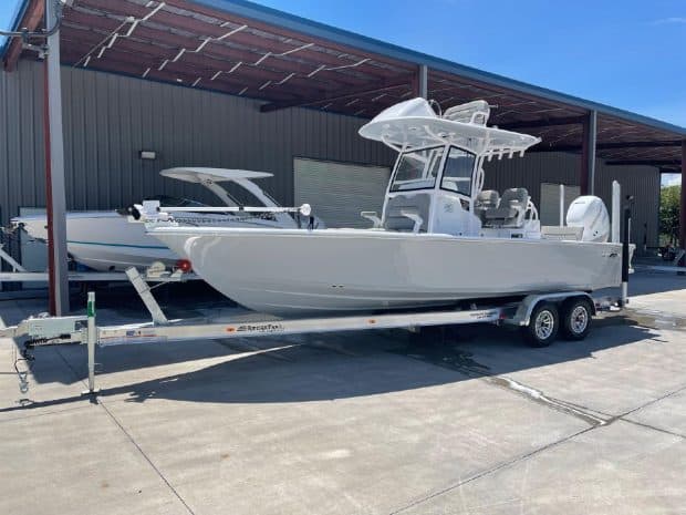 boat for a fishing charter business