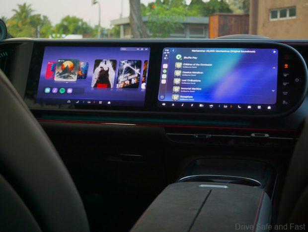 smart #5 brabus interior screens