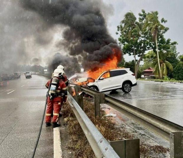 Five Vehicle Accident