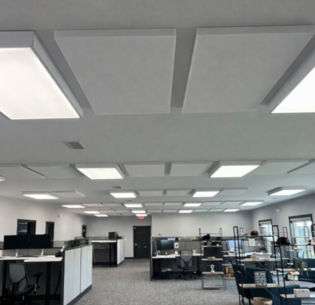 Office acoustics,sound treatment