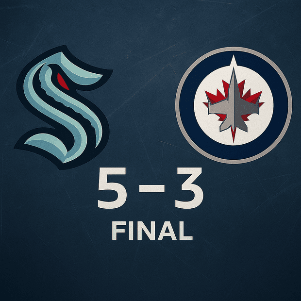 Seattle Kraken 5-3 Winnipeg Jets | NHL Game Recap | IHM News