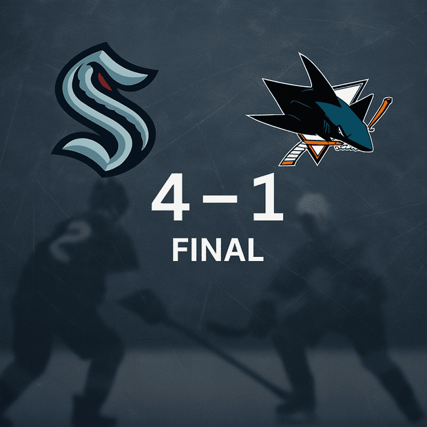 Seattle Kraken 4-1 San Jose Sharks: Schwartz leads special-teams clinic | IHM News IHM