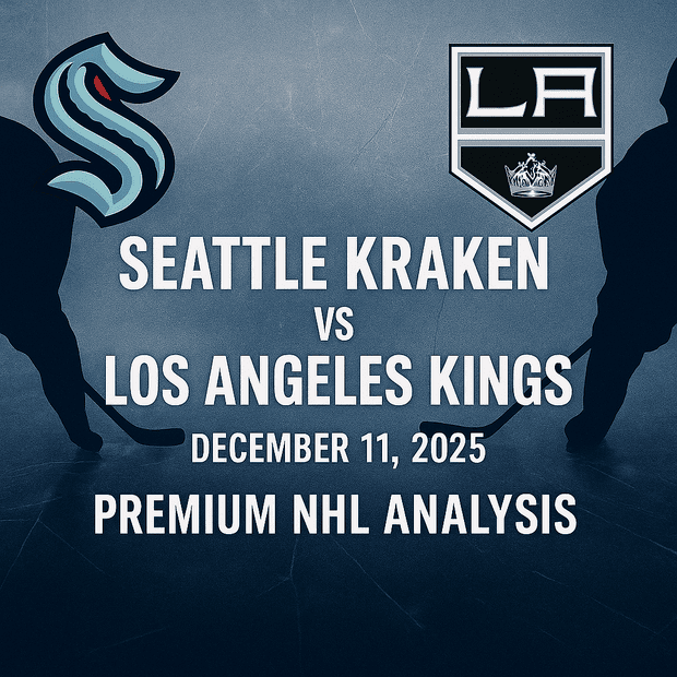 Seattle Kraken vs Los Angeles Kings Preview | NHL Analysis 11 December 2025