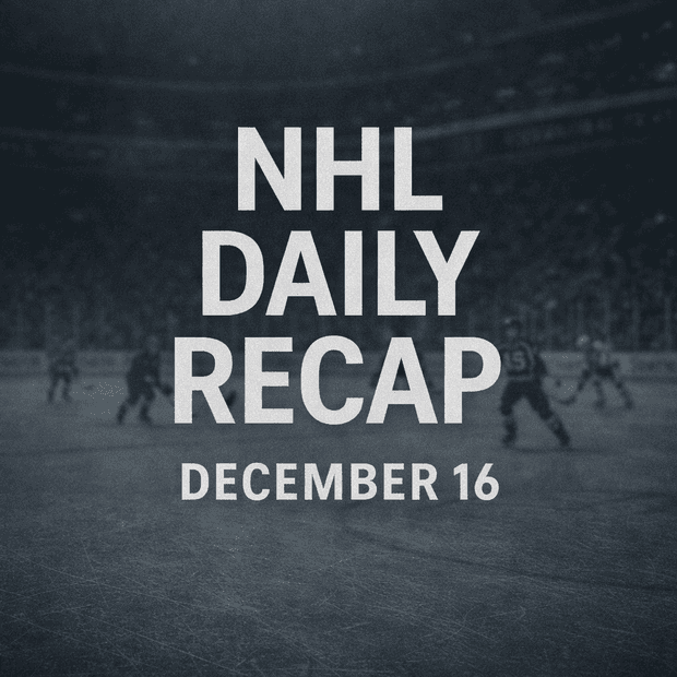 NHL Daily Recap - December 16, 2025 | Full Game Day Review | IHM News