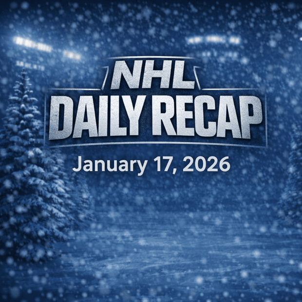 NHL DAILY RECAP | January 17, 2026 | IHM News