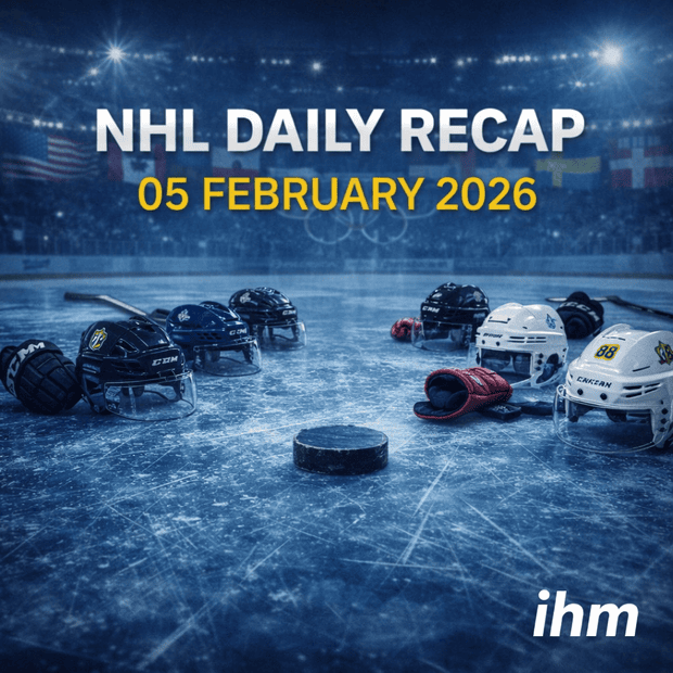 IHM NHL Daily Recap - February 5, 2026 | Final Scores and Game Stats