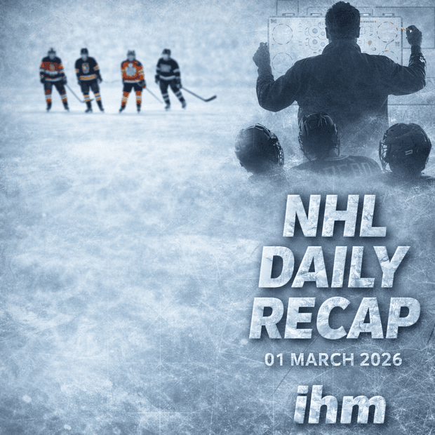 NHL Daily Recap - 01 March 2026 | IHM