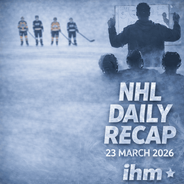 NHL Daily Recap - March 23, 2026 | IceHockeyMan
