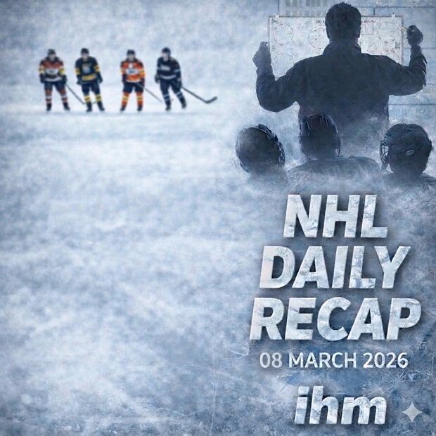 NHL Recap March 8, 2026 | IHM