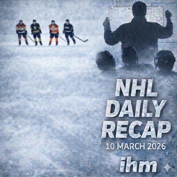 NHL Daily Recap - March 10, 2026 | IHM