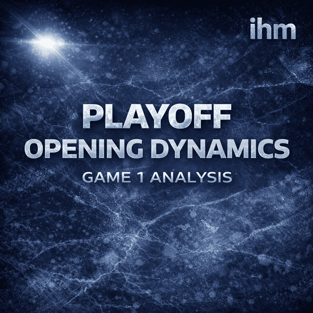 NHL Playoffs 2026 - Game 1 Breakdown & Opening Dynamics