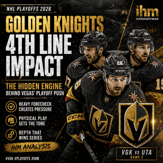 Golden Knights 4th Line Impact - Playoff X-Factor | IHM