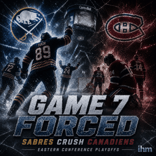 Sabres Crush Canadiens To Force Game 7 | IHM