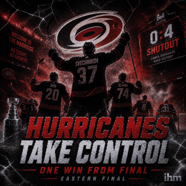 Hurricanes Blank Canadiens In Game 4 | IHM