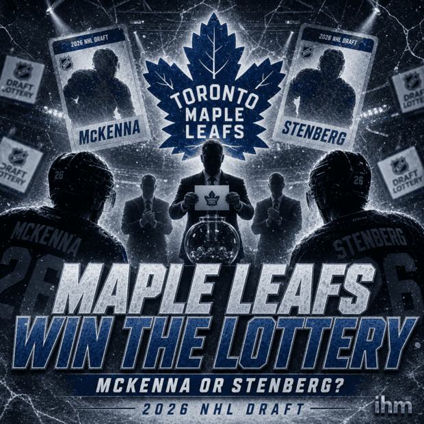 Maple Leafs land No. 1 pick in NHL Draft Lottery