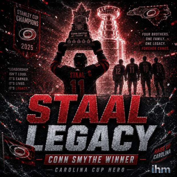Jordan Staal Wins Conn Smythe With Carolina | IHM