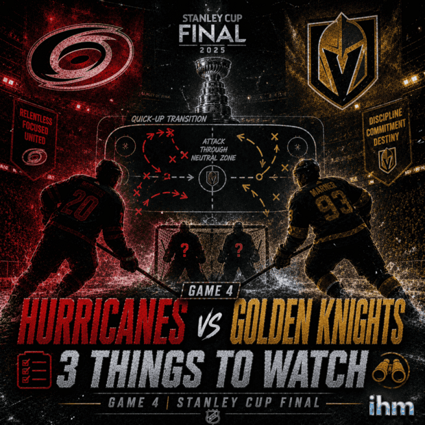 Hurricanes vs Golden Knights Game 4 Preview | IHM