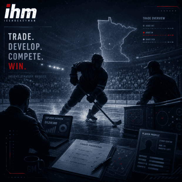 Minnesota Wild Seek Top Centre, But Will Remain Patient