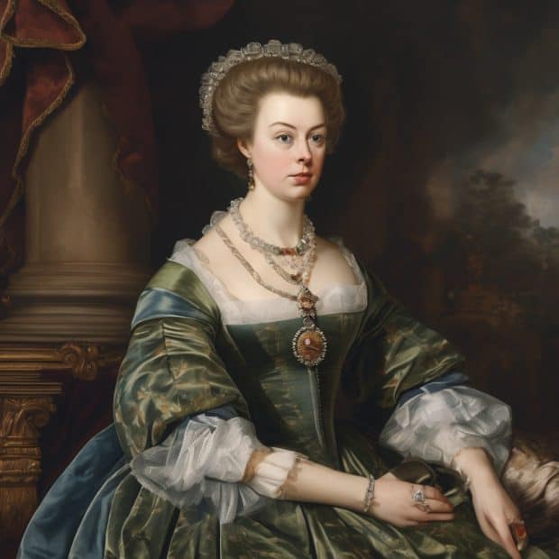 AI image of Anna, the seventh Duchess of Bedford