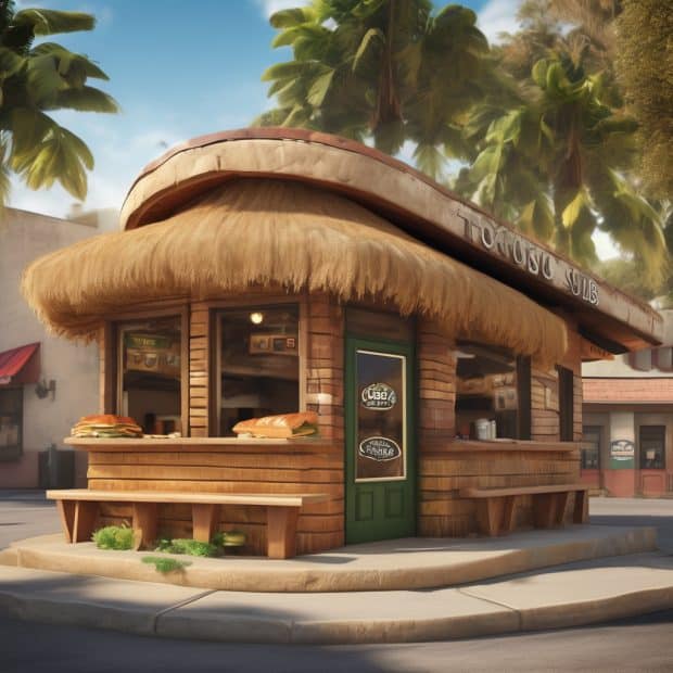 AI rendering of Cheba Hut franchise location
