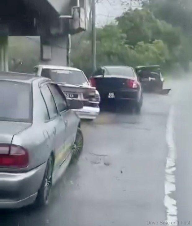 Five Vehicle Accident