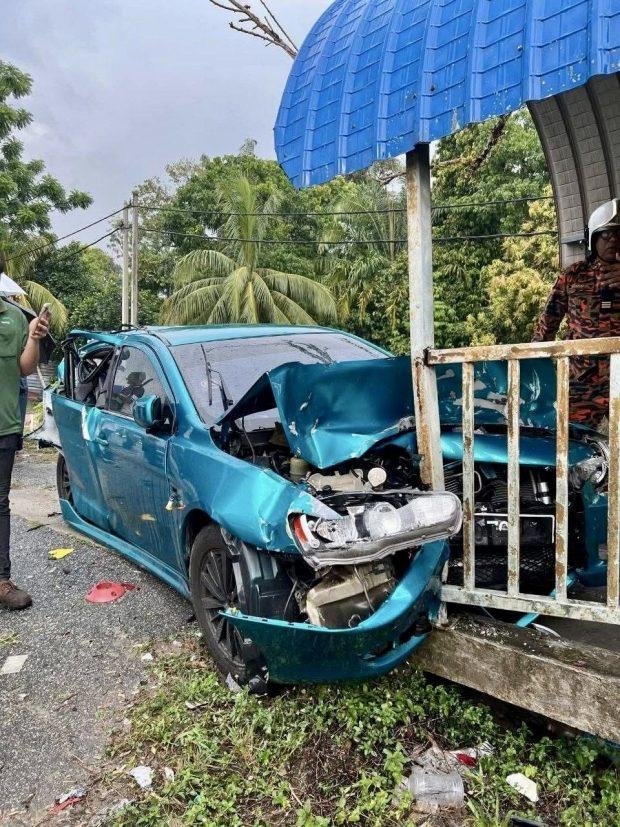 Five Vehicle Accident