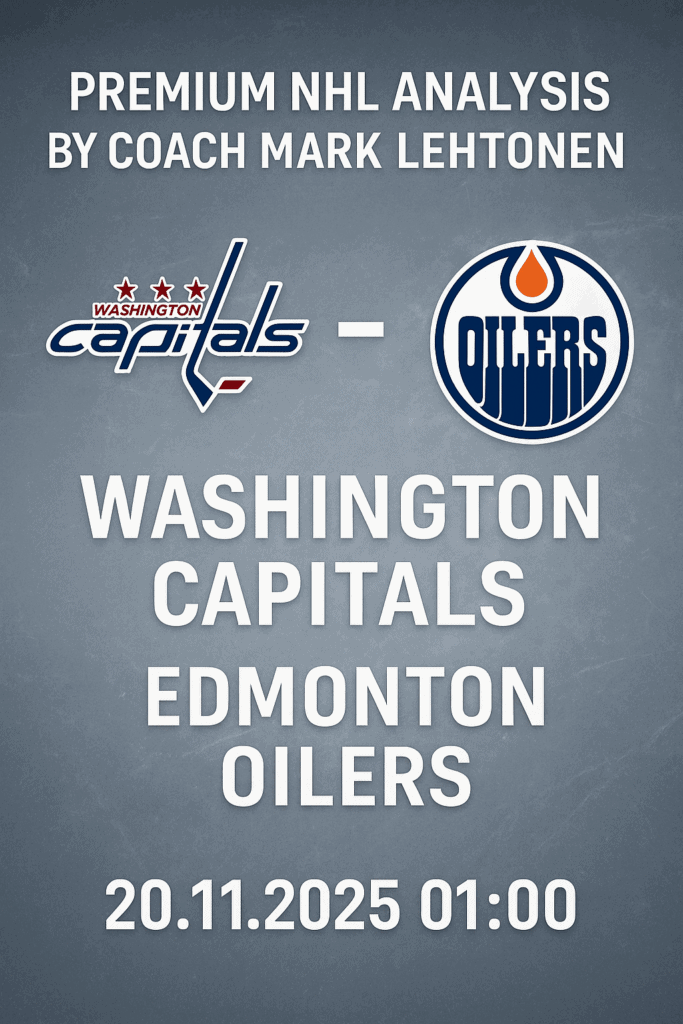 Washington Capitals vs Edmonton Oilers - Match Preview 20.11.2025 - NHL
