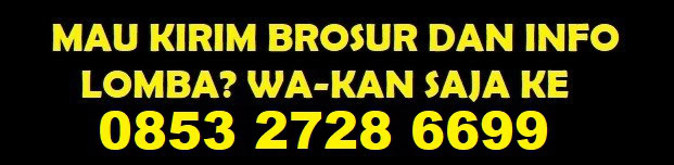 Kirim artikel atau info dan brosur lomba burung