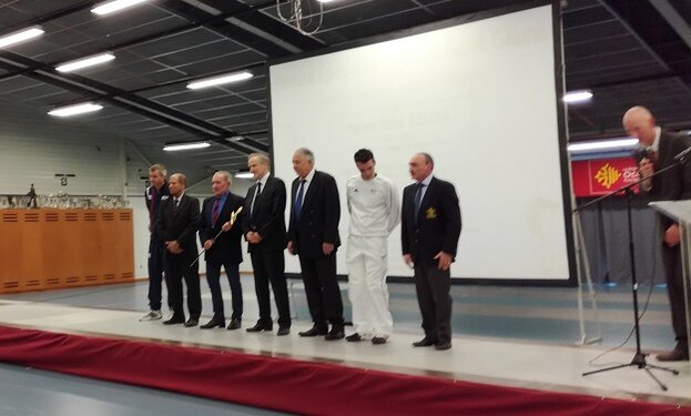 Escrime. René Geuna honoré de l'épée d'or