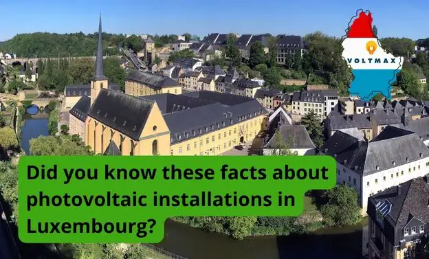 faits sur les installations photovoltaïques au Luxembourg