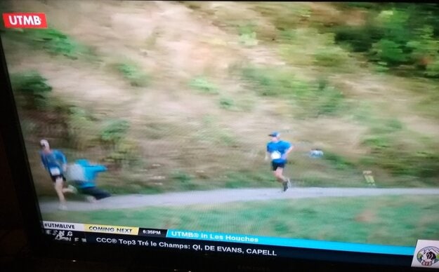 Bild des UTMB Livestreams