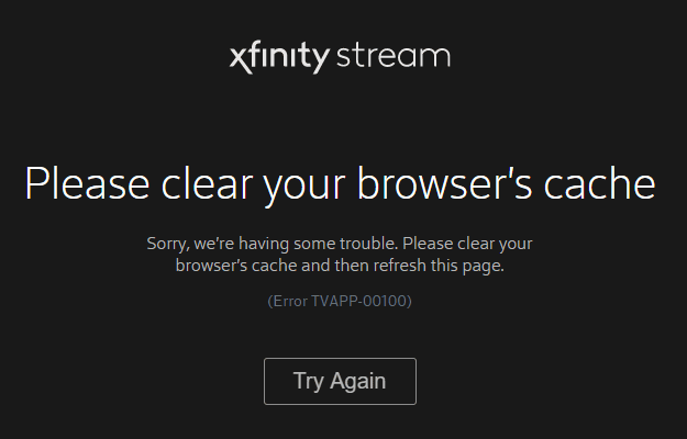 Fix-Cache-Error-TVAPP-00100-Not-Able-to-Connect-to-Xfinity-Stream
