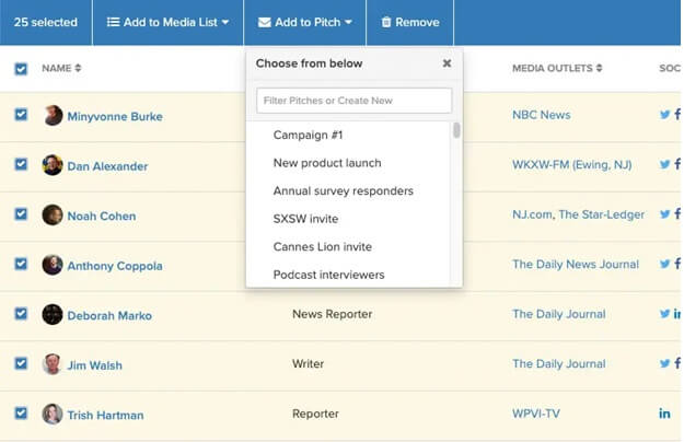 muck rack pr software