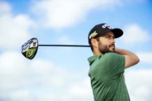 Golfeur avec Driver Callaway Epic Flash