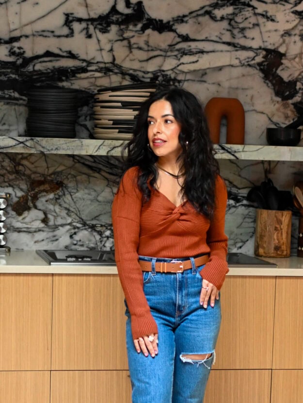 High-Waisted Jeans for Petites