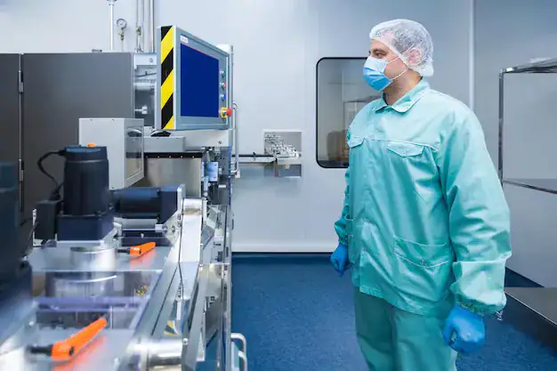 clean room farmaceutica -pavimento in PVC