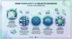 Factors that influence Perplexity AI source selection