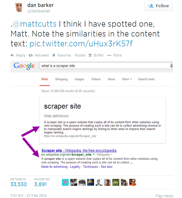Matt Cutts Web Scraping