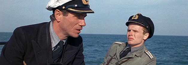 Der Alte, das Meer und der Grünschnabel: Der Käpt`n an Bord, von allen nur der "der Alte" genannt, (Jürgen Prochnow) erklärt Leutnant Werner, wie der Krieg wirklich ist.