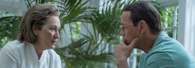 Die Verlegerin und der US-Verteidigungsminister außer Dienst: Nach dem Tod ihres Mannes stand Robert McNamara Katherine Graham (Meryl Streep) zur Seite. Das wird nun zum Problem.