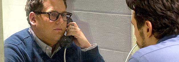 MIchael Finkel (Jonah Hill, links) hofft auf ein journalistisches Comeback. Christian Longo (James Franco) weiß diese Hoffnung für sich zu nutzen.